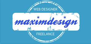 Logo Maximdesign - Web Designer Freelance