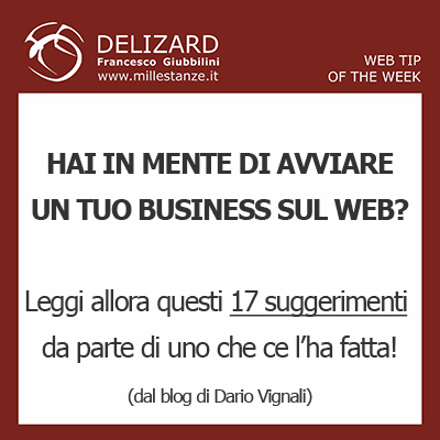#13 DELIZARD WEB TIP - I suggerimenti di Leo Babauta per il successo del tuo business online!