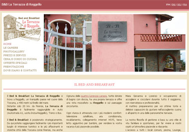 Bed and Breakfast La Terrazza di Reggello | Reggello, Firenze - Toscana