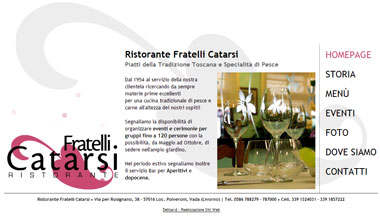 Ristorante Fratelli Catarsi | Vada, Livorno - Toscana