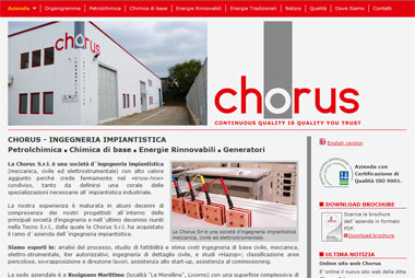 Chorus Engineering | Rosignano Solvay, Livorno - Toscana
