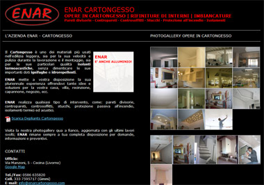 ENAR: Cartongesso e Alluminio - Cecina, Livorno - Toscana