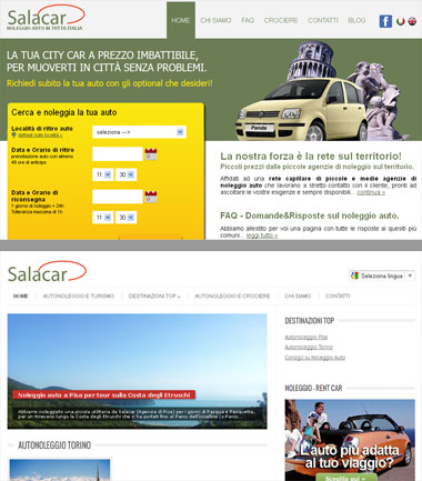 Salacar Autonoleggio - Servizio di Rent a Car in tutta Italia