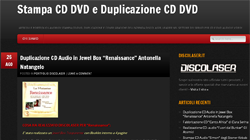Sito web Wordpress per azienda Discolaser - Guasticce, Livorno, Toscana | Sito web professionale in Wordpress